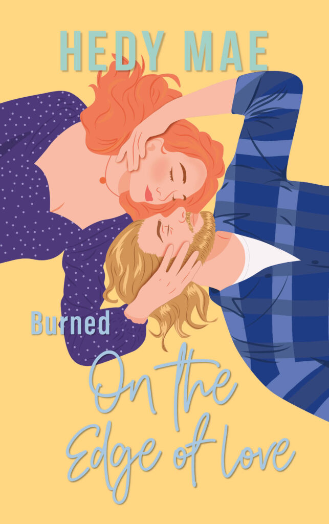 Cover Burned - On the Edge of Love von Hedy Mae